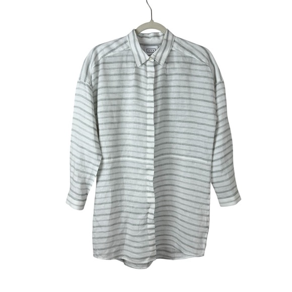 AYR 100% Linen Tunic Top - Picture 1 of 6